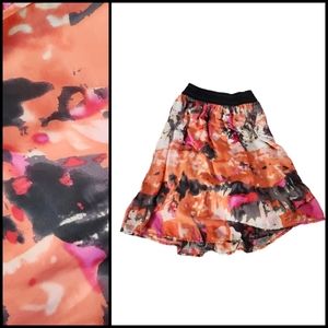 Spring summer skirt colorful pastels